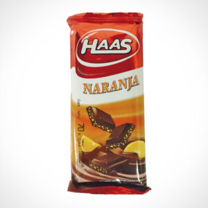 Chocolate Haas Naranja 70 Gr
