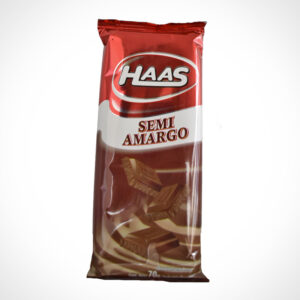 Chocolate Haas Semi Amargo 70 Gr