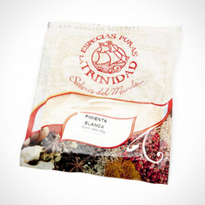 Pimienta Blanca Molida Pura Bolsa 50 Gr.