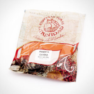 Pimienta Cayena Molida Pura Bolsa 50 Gr.